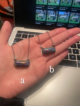 Load image into Gallery viewer, Purple Mojave Bar Necklaces
